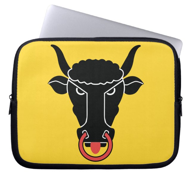 Housse pour ordinateur portable avec le drapeau du (Devant)