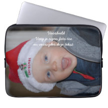 Housse pour ordinateur portable avec photo