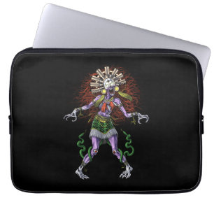 Housse Pour Ordinateur Portable Aztec Mythologie Deity Tzitzimitl