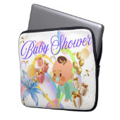 Housse Pour Ordinateur Portable Baby shower (devant gauche)