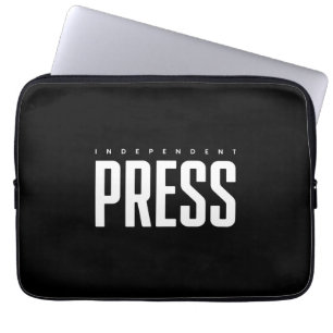 Housse Pour Ordinateur Portable Badge d'identification de presse indépendant