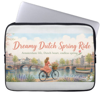 Housse Pour Ordinateur Portable Balade sur les canaux hollandais