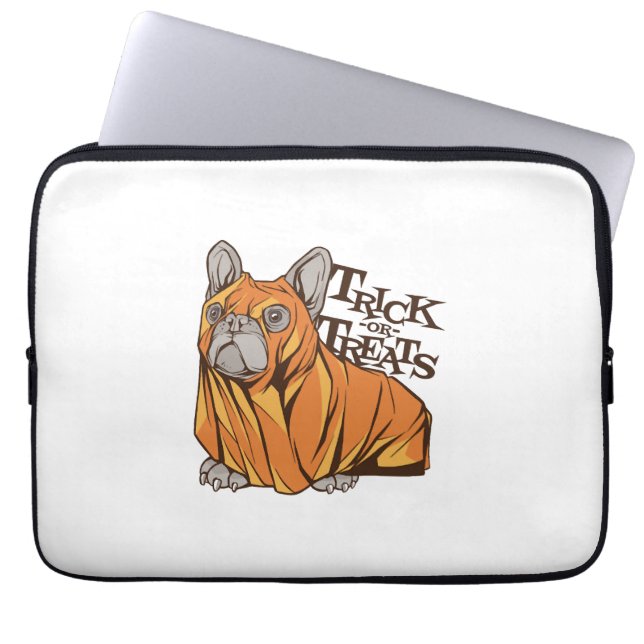Housse Pour Ordinateur Portable Balais d'Halloween (Devant)