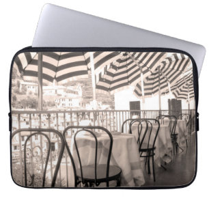 Housse Pour Ordinateur Portable Balcon de restaurant pittoresque, Italie