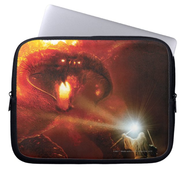 Housse Pour Ordinateur Portable Balrog contre GANDALF™ (Devant)