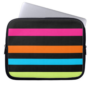 Housse Pour Ordinateur Portable Bandes néon