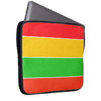 Bandes rouges, jaunes et vert citron