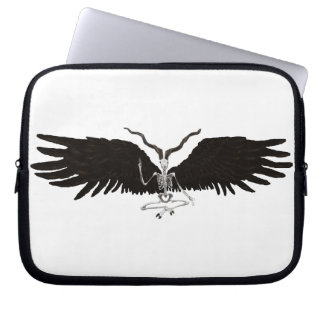 Housse Pour Ordinateur Portable Baphomet squelettique