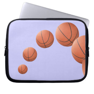Housse Pour Ordinateur Portable Basket-ball dans l'air