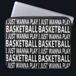 Housse Pour Ordinateur Portable basketball funny sayings<br><div class="desc">Enjoy the game with this unique basketball funny sayings. It is perfect for any basketball fan and also can be given as a birthday or Christmas gift to your best friend, a relative, boyfriend, or girlfriend who also loves playing basketball! This design is also fitting in time for an international...</div>