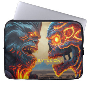 Housse Pour Ordinateur Portable Bataille Monster