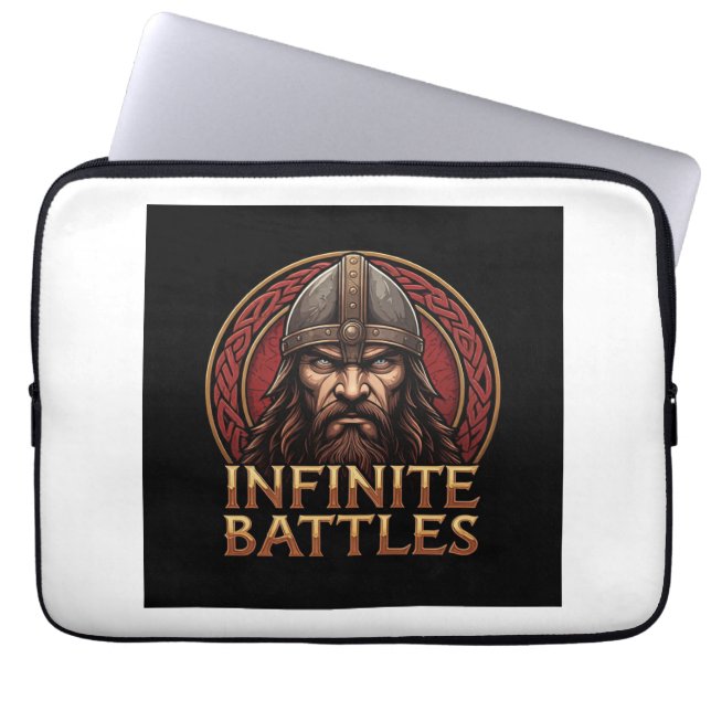 Housse Pour Ordinateur Portable Batailles infinies (Devant)