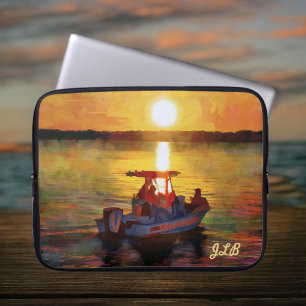 Housse Pour Ordinateur Portable Bateau dans le manche d'ordinateur portable en néo