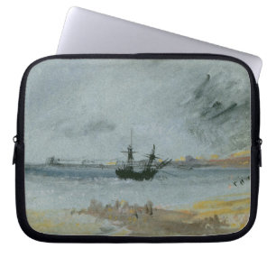 Housse Pour Ordinateur Portable Bateau de Joseph Mallord William Turner échoué