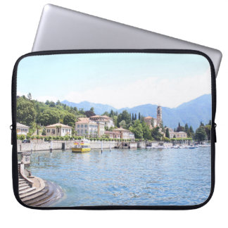 HOUSSE POUR ORDINATEUR PORTABLE BATEAU JAUNE ACCÈS PRÈS DU BÂTIMENT