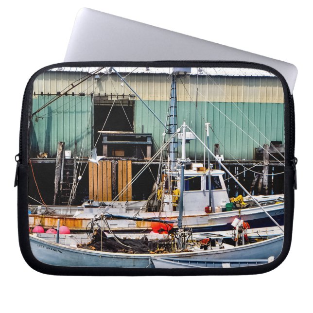 Housse Pour Ordinateur Portable Bateaux amarrés (Devant)