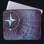 Housse Pour Ordinateur Portable Bateaux de navigation nautiques de minuit de<br><div class="desc">Conception artistique pour ceux qui s'est engagée dans des sports nautique-connexes nautique-connexes d'affaires ou siimply d'amour/activité.</div>