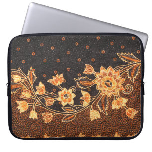 Housse Pour Ordinateur Portable Batik indonésien beauté