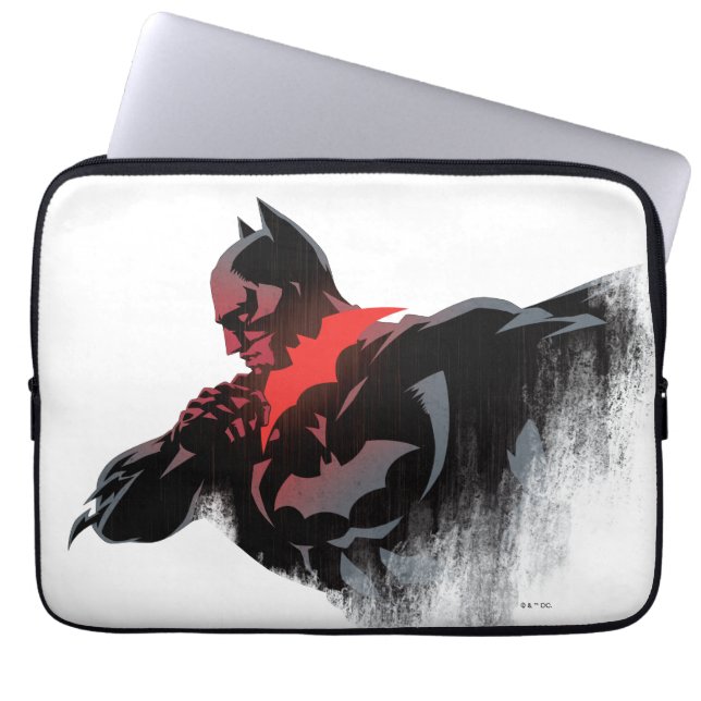 Housse Pour Ordinateur Portable Batman Crimson Batarang (Devant)