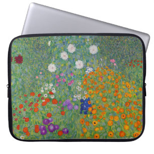 Housse Pour Ordinateur Portable Bauerngarten, Peinture à l'huile, Gustav Klimt