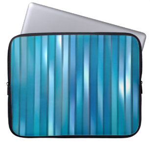 Housse Pour Ordinateur Portable Beau arrière - plan vertical abstrait bleu avec l