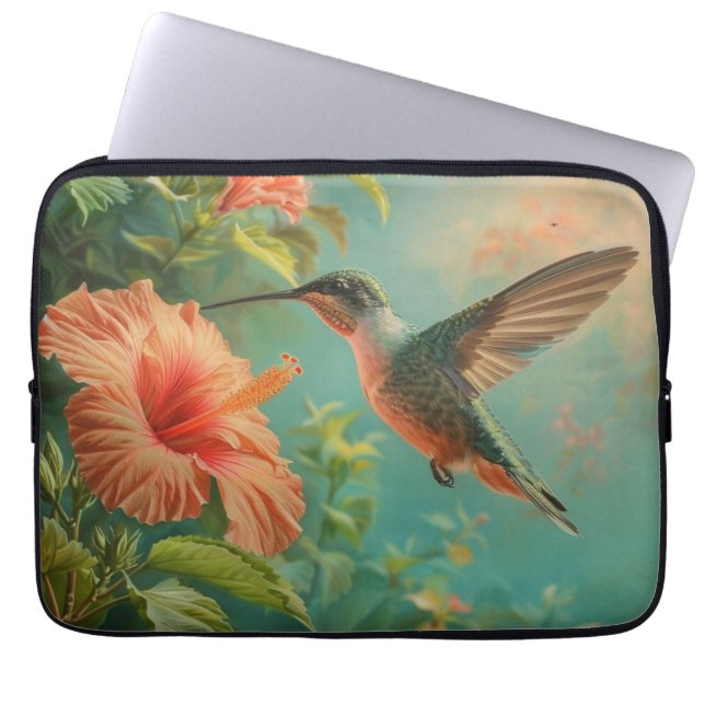 Housse Pour Ordinateur Portable Beau colibri (Devant)