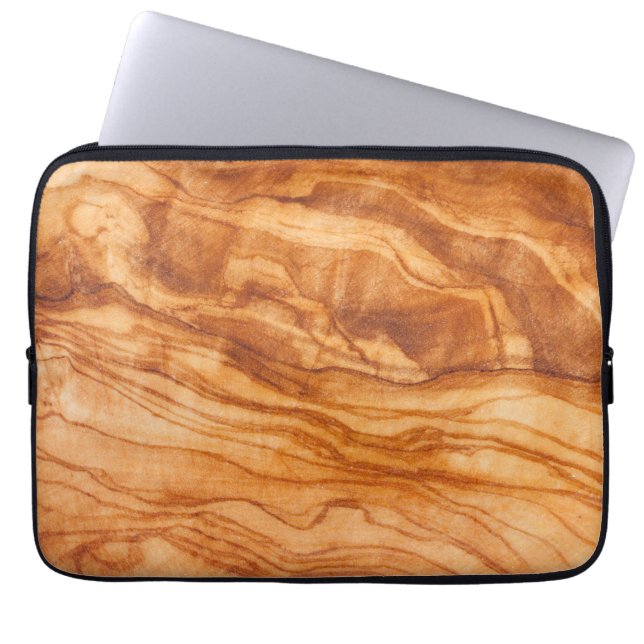 Housse Pour Ordinateur Portable Beau morceau de bois (Devant)