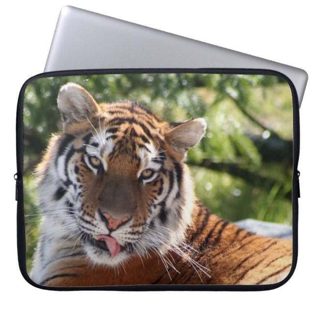 Housse Pour Ordinateur Portable Beau tigre (Devant)