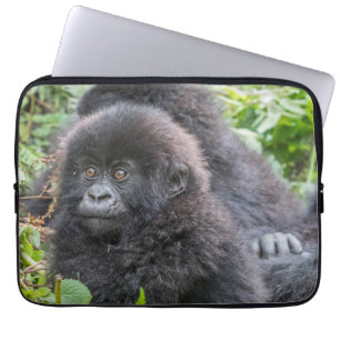 Housse Pour Ordinateur Portable Bébé gorille des montagnes