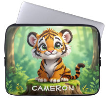 Bébé Tigre | Art de nurserie pour enfants en dessi