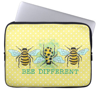 Housse Pour Ordinateur Portable Bee Different Bumble Bee Trio