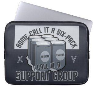 Housse Pour Ordinateur Portable Beer Six Pack - Manches personnalisées pour ordina