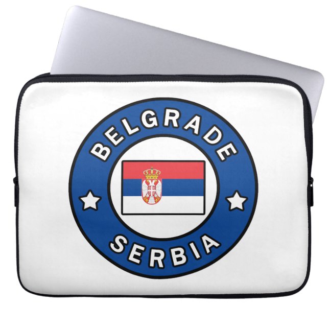 Housse Pour Ordinateur Portable Belgrade Serbie (Devant)