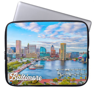 Housse Pour Ordinateur Portable Belle Baltimore, Maryland, USA