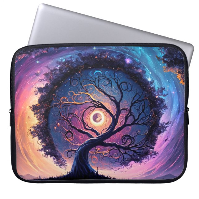 Housse Pour Ordinateur Portable Belle illustration du ciel nocturne (Devant)