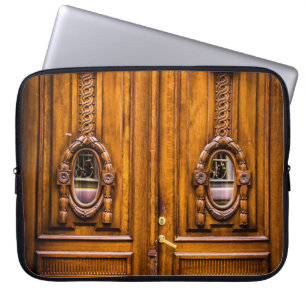 HOUSSE POUR ORDINATEUR PORTABLE BELLE PORTE VINTAGE