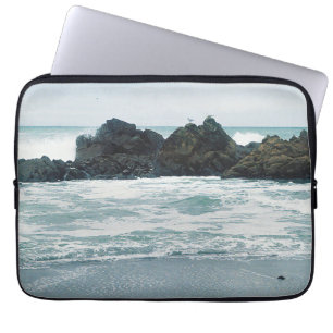 Housse Pour Ordinateur Portable Belle vue sur la plage....