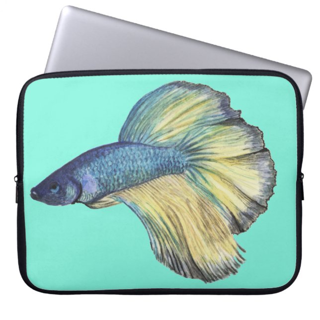 Housse Pour Ordinateur Portable Betta fish (Devant)