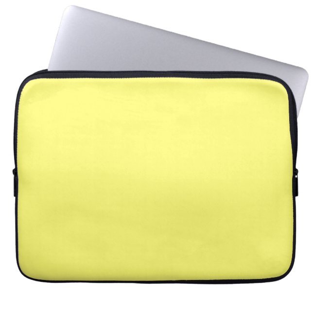 Housse Pour Ordinateur Portable Beurre jaune (Devant)