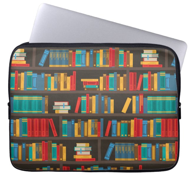 Housse Pour Ordinateur Portable Bibliothèque de lecture d'amour (Devant)