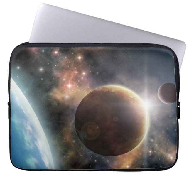 Housse Pour Ordinateur Portable Bienvenue dans l'espace (Devant)