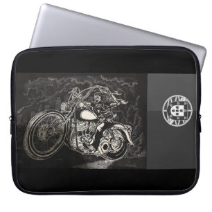 Housse Pour Ordinateur Portable Biker art portugais
