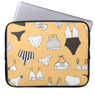 Housse Pour Ordinateur Portable Bikini tropical : Motif d'été à main