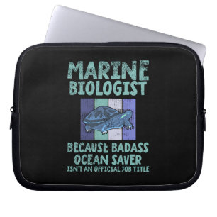 Housse Pour Ordinateur Portable Biologiste marin Biologie marine