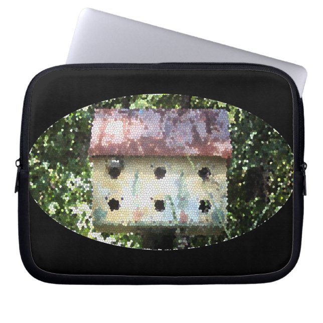 Housse Pour Ordinateur Portable Birdhouse Edited (Devant)