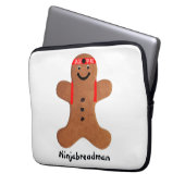 Housse Pour Ordinateur Portable Biscuit Ninjabreadman (biscuit) (devant gauche)