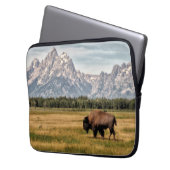 Housse Pour Ordinateur Portable Bison dans le Tetons (devant gauche)