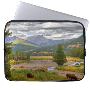 Housse Pour Ordinateur Portable Bison de Yellowstone
