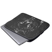 Housse Pour Ordinateur Portable Black Panther — par BurnsInHell (Devant bas)