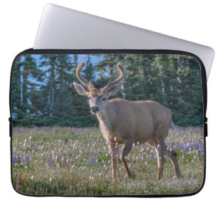 Housse Pour Ordinateur Portable Blacktail Deer Buck Parc national olympique